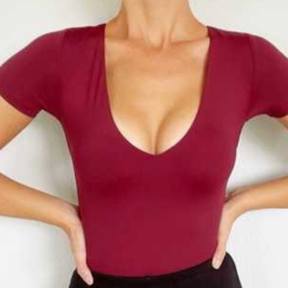 House of Harlow deep v neck